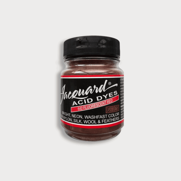 Textielverf Acid dye 642 fluo red voor proteïne vezels