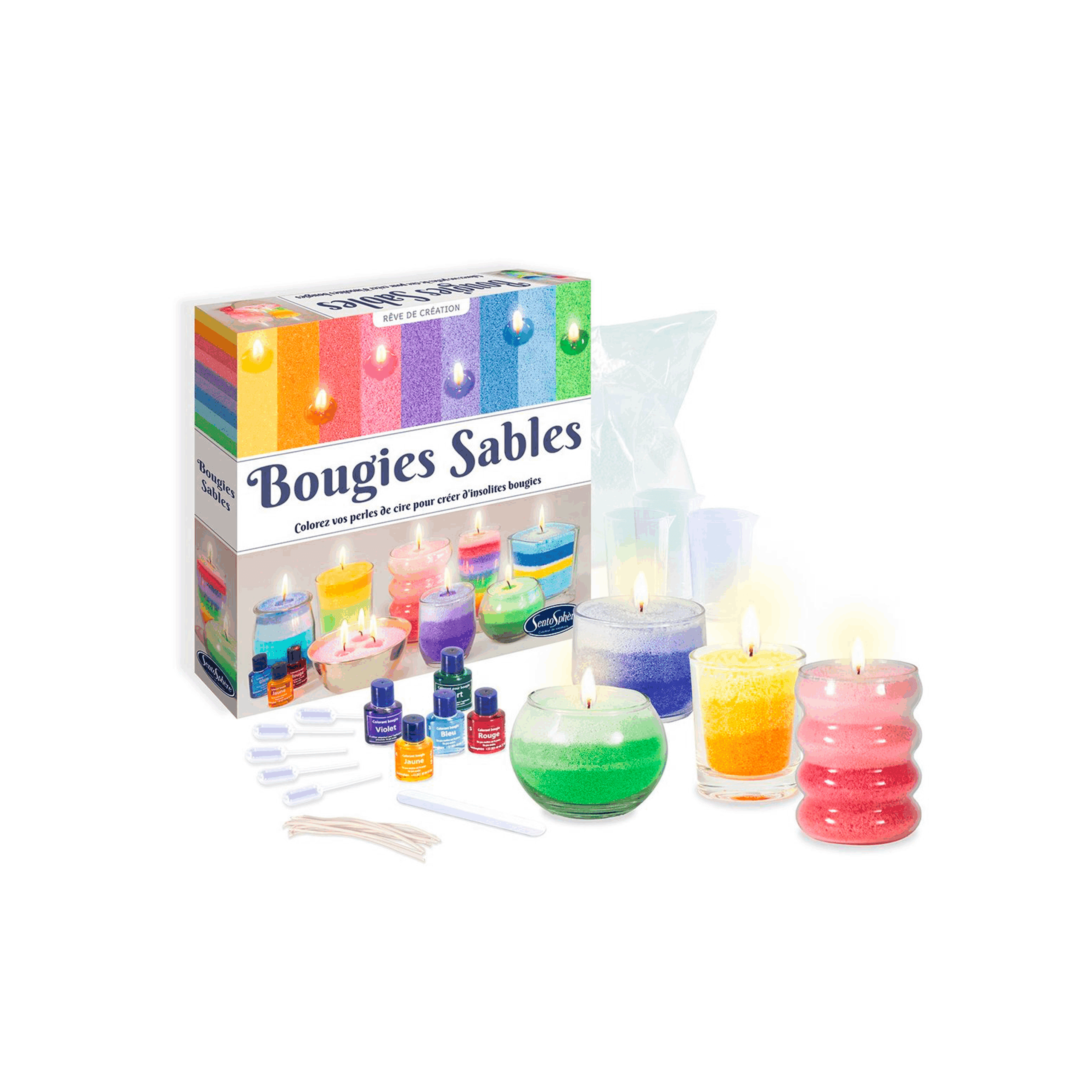 DIY set zandkaarsen maken - Sentosphère - Afbeelding 2