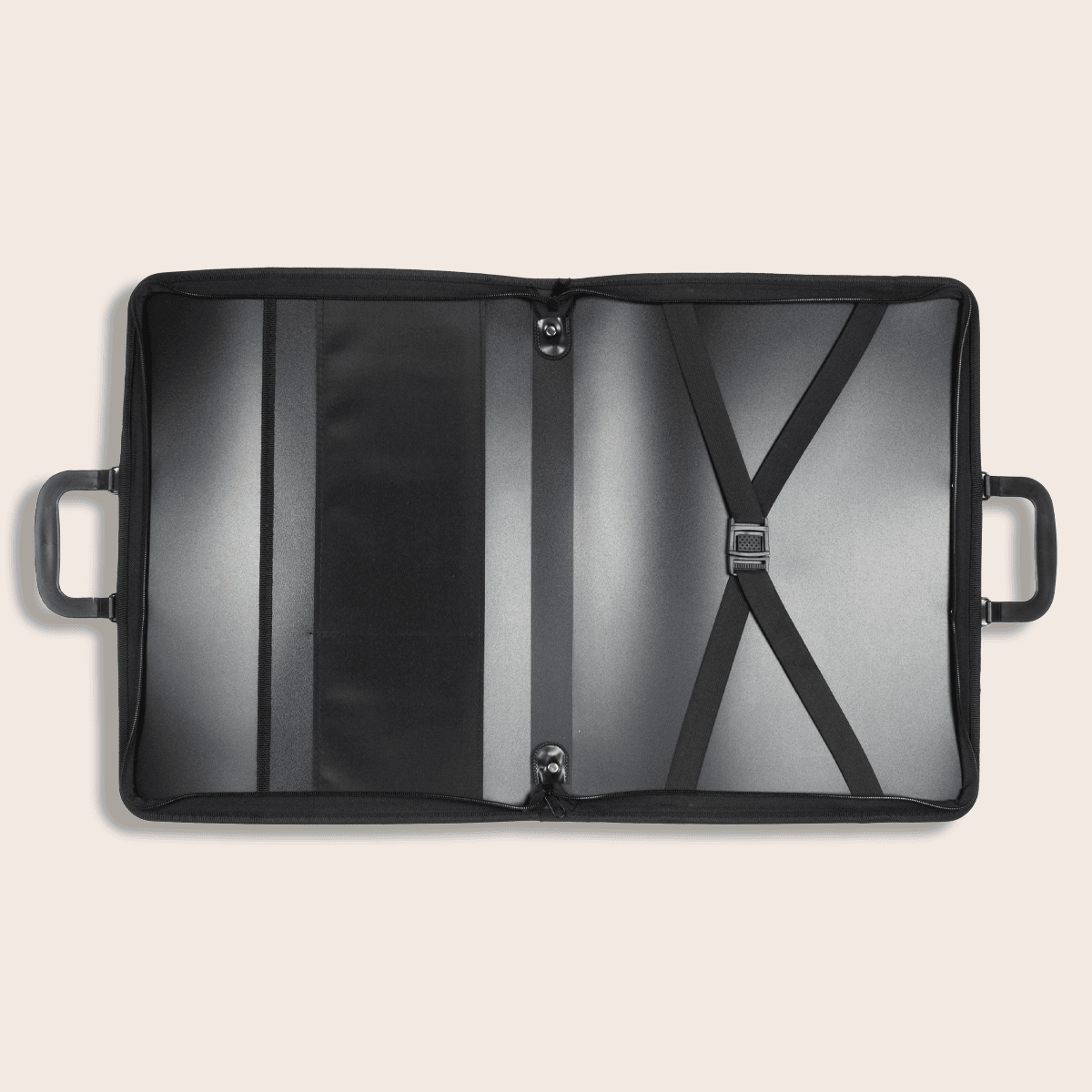 Kangaro Tekenmap met handvat - Zwart A3 - Afbeelding 2