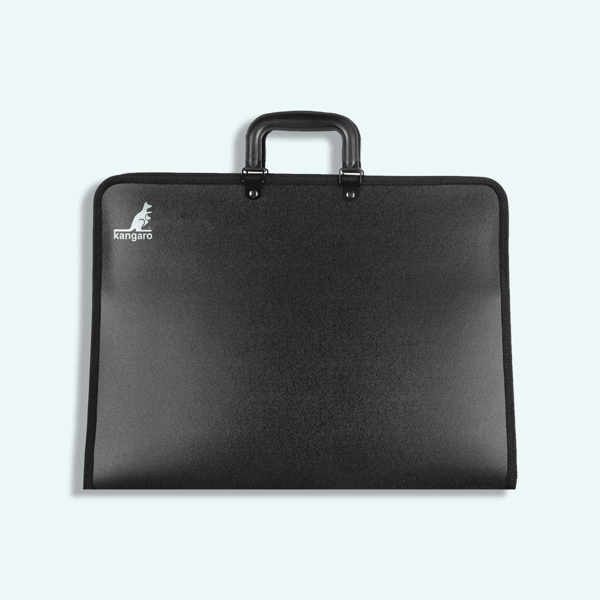 Kangaro Tekenmap met handvat - Zwart A4