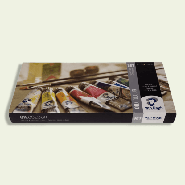 Alternative view of Van Gogh Oil Paint - advanced set (10 × 20 ml + accessories)