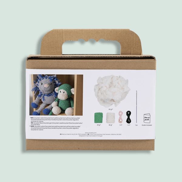 Alternative view of Amigurumi haakpakket aap (22cm) - Creativ Company