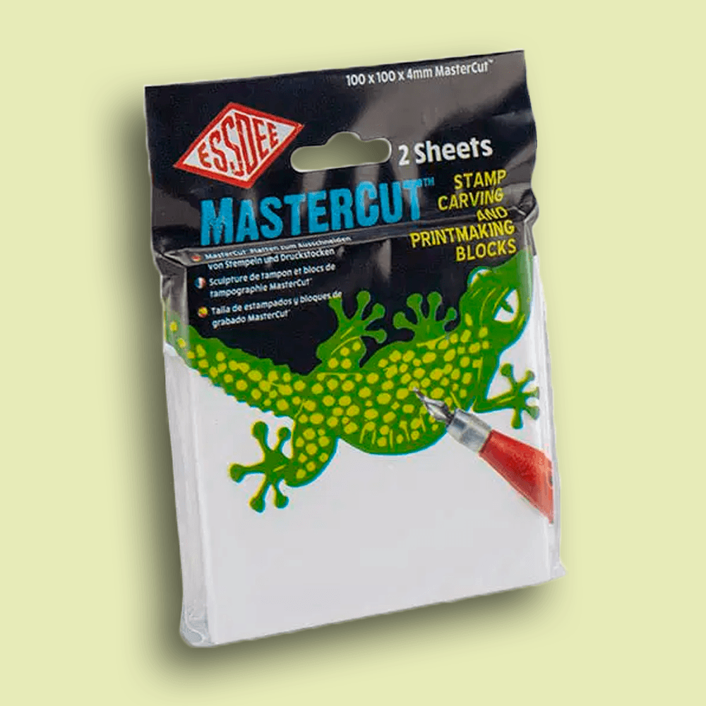 Essdee MasterCut linodruk platen 100x100 mm set met 2 platen voor lino snijden