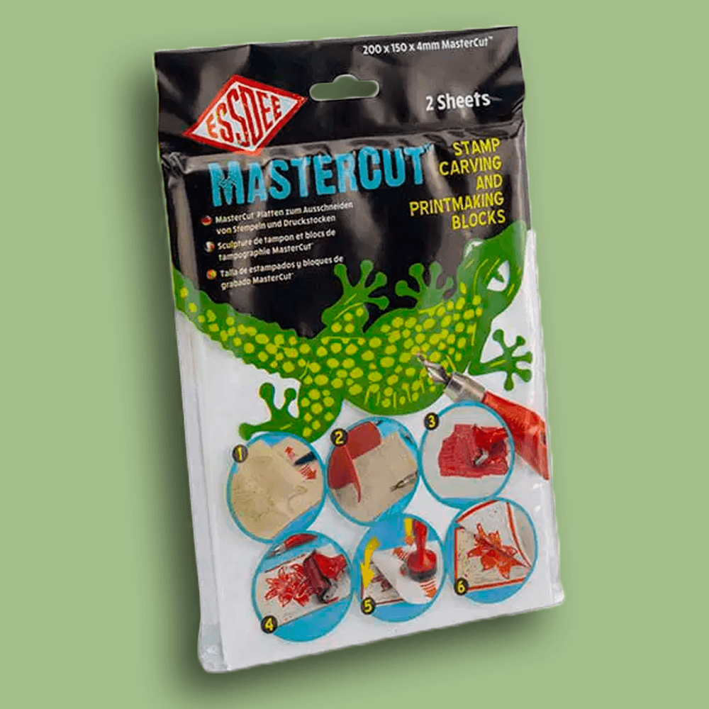 Essdee MasterCut linodruk platen 200x150 mm set met 2 platen voor lino snijden