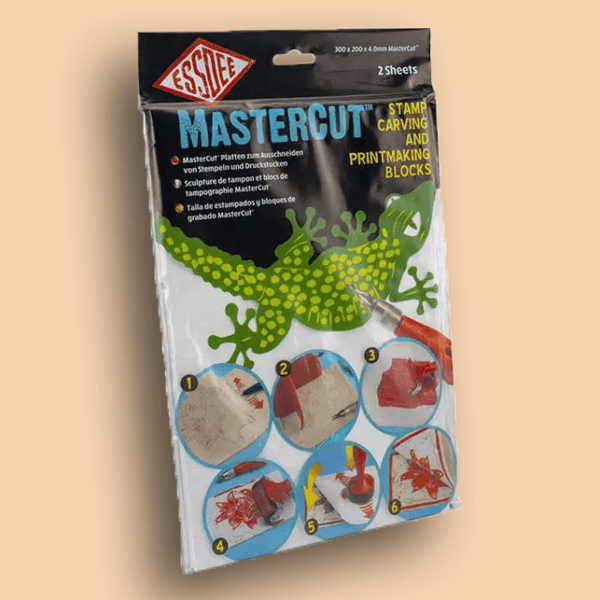 ssdee MasterCut linodruk platen 300x200 mm set met 2 platen voor lino snijden