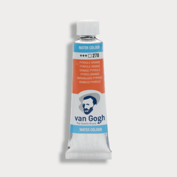 Van Gogh aquarelverf Pyrrole Oranje 278 Tube 10ml