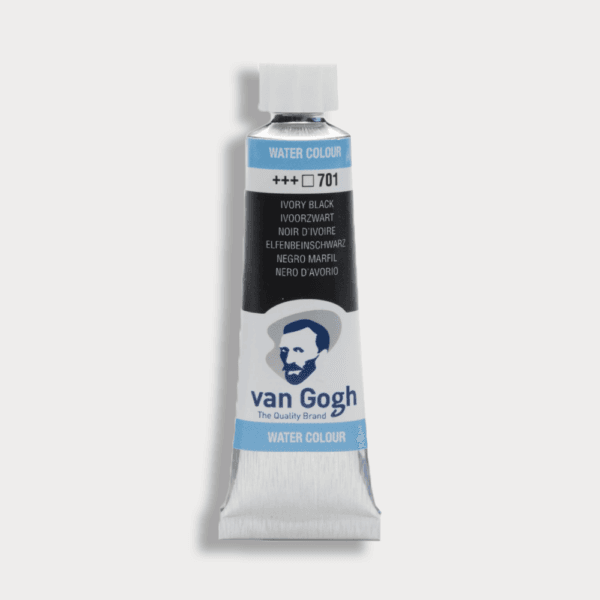 Van Gogh Aquarelverf 10ml tube - Ivoorzwart 701