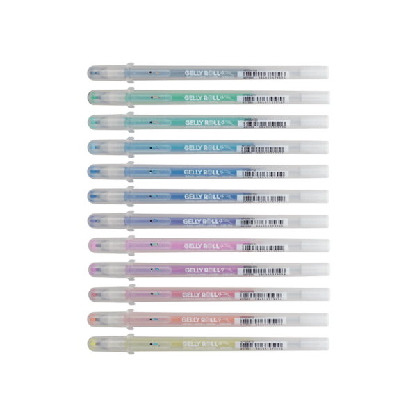 Alternative view of Sakura Gelly Roll Stardust Glitter gelpennen set à 12 kleuren