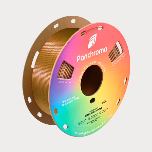 Polymaker Panchroma Starlight PLA Jupiter. Filament op kartonnen spoel.