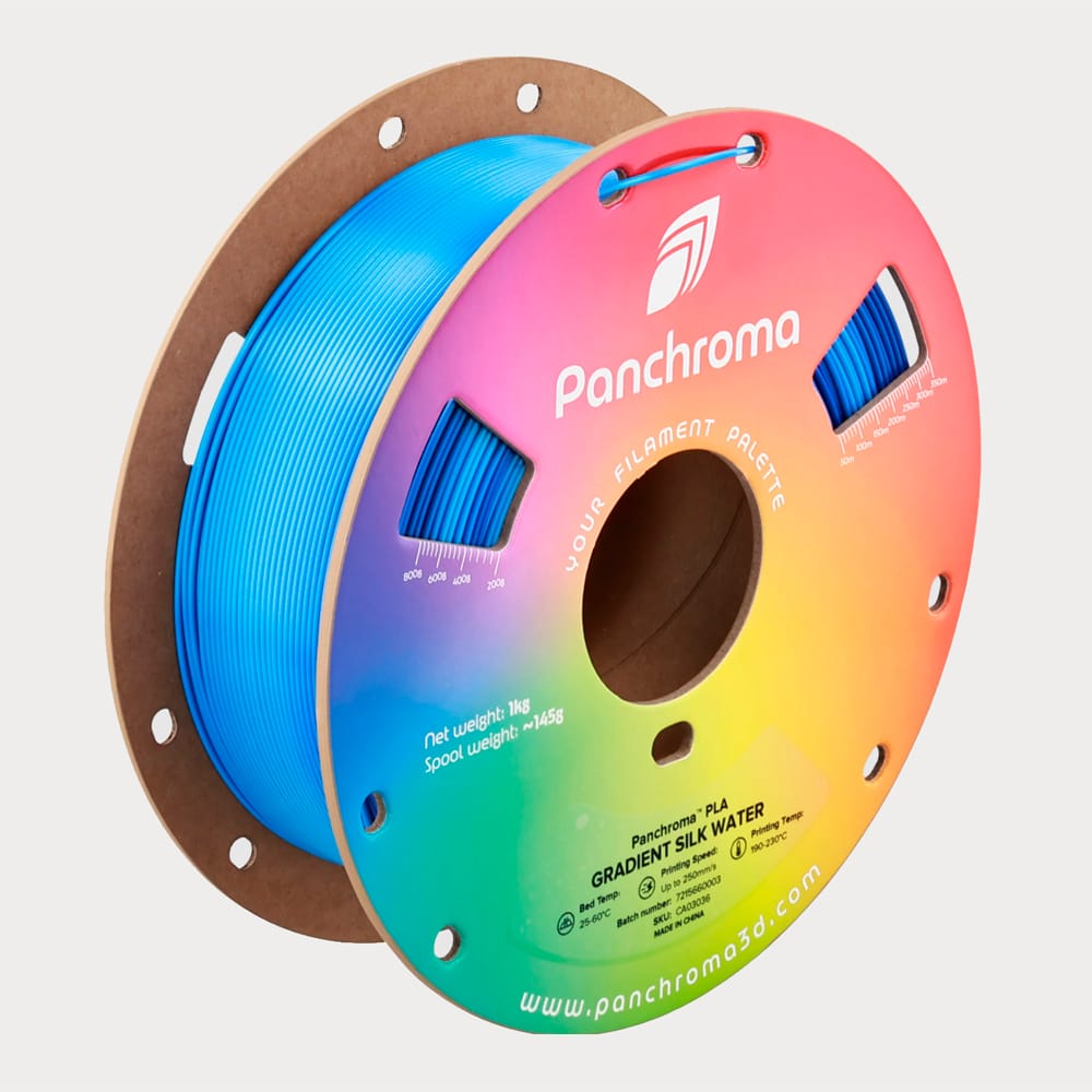 Polymaker Panchroma™ Gradient PLA Filament – Silk Water – 1.75mm – 1kg
